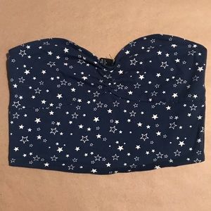 Forever 21 star tube top